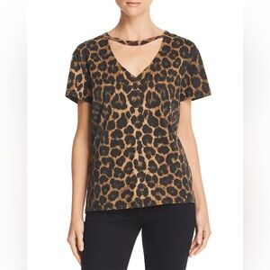 PAM & GELA
Cutout Leopard Print Tee size Medium